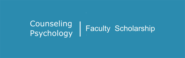 Counseling Psychology | Faculty Scholarship