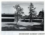 1963 Exterior of the Archbishop Alemany Library by Dominican University of California