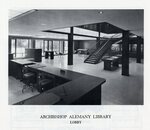 1963 Interior Photo Showing the Library's Lobby by Dominican University of California