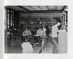 1971 Group Study Area in Archbishop Alemany Library by Dominican University of California Archives