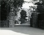 1980s Alemany Library Entry Walkway View from Library Gates by Dominican University of California Archives