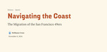 Navigating the Coast: The Migration of the San Francisco 49ers by DeShaun Cross