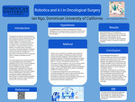 Robotics and A.I in Oncological Surgery by Ian Ngo