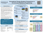 Occupational Therapy Students’ Perspectives on Co-Curricular Resilience Programming by Dan Kavin Agbayani, Stephen Beck, Nicole Colombo, Danielle Tirpack, and Mikayla Hilario