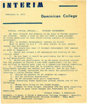 1971 February Carillon Suppliment by University Archives