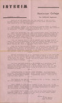 1968 November 1 Interim Carillon Supplement by University Archives