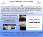 Potential Role of Micro-Algae on Global Energy Supply by Sage Callaway-Keeley and Stephanie Huynh