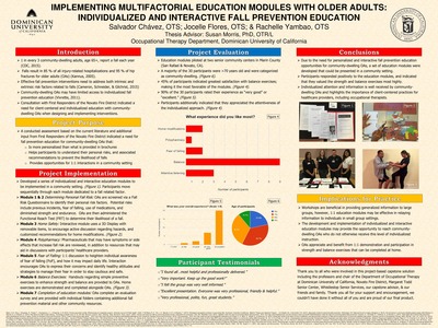 Occupational Therapy Student Research Posters 